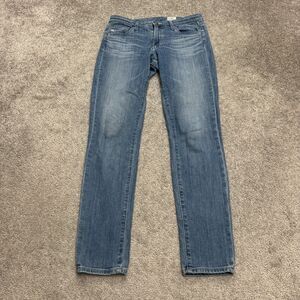 AG Adriano Goldschmied The Legging Ankle Super Skinny Denim Jeans Womens 26R